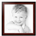thumbnail image 2 of ArtToFrames 19" x 19" Honors Mahogany with Black Picture Frame, 19x19 inch Brown Wood Poster Frame (WOM-5154), 2 Pack, 2 of 6