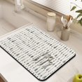 thumbnail image 3 of Washable Rubber Boho Style Vintage Floral Dish Drying Mats for Kitchen Counter Home Large Coffee Bar Pad Accessories and Decor for Utensils Stemware 18''x24'', 3 of 7