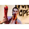 thumbnail image 4 of Falso brazo humano manos sangrientas partes del cuerpo muerto casa embrujada decoraciones de Halloween, 2 piezas (izquierda y derecha) Namotu XMWJ088, 4 of 7