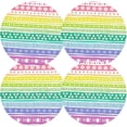 thumbnail image 2 of GZHJMY Christmas Stripes Placemats 1Pcs,Holidays PVC Weave Place Mats Table Mats Non-Slip Easy to Clean for Home Kitchen BBQ Party Table Decor,15.4", 2 of 7