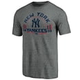 thumbnail image 2 of Men's Gray New York Yankees Team Freedom Tri-Blend T-Shirt, 2 of 3