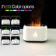 thumbnail image 1 of Xihbxyly Difusor de Aroma de Llama, Humidificador Silencioso de Llama Mejorado, Elegante Luz Led y Aromaterapia, Ideal para Relajarse En Casa, Oficina, Yoga, Apagado Automático, Capacidad de 150 Ml, 1 of 6