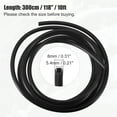thumbnail image 4 of Unique Bargains 0.31''x118'' Tubing Carburetor Fuel Vent Line Universal Gas Line Petrol Hose for ATV Dirt Bike Black, 4 of 6