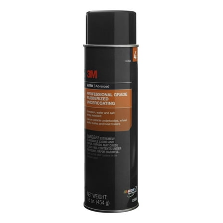 3M 03584 Black, Professional Grade Rubberized Automotive Undercoating, 16 oz