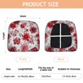 thumbnail image 3 of Pioneer Flower Seat Covers for Dining Room Chairs Set Of 4,Stretch Printed Washable Chair Seat Cover with Elastic Ties and Button,Removable Waterproof Couch Cushion Covers, 3 of 6