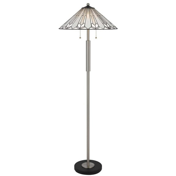 BO-3165FL-Cal Lighting-Muirfield - 2 Light Floor Lamp-61 Inches Tall and 19.5 Inches Wide