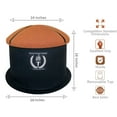 thumbnail image 2 of Olympia Mushroom Adjustable Height Men's Gymnastics Pommel Horses, 2 of 4