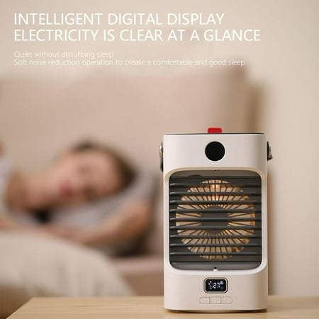 

WMYBD Kitchen Gadgets home appliances Digital Display Water Cool-ing Fan Rechargeable Portable With LED Light For Home Office