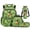 Skateboard Turtle, variant on Yspwyqan Math Capybara 4Pcs Backpack Set with Lunch Box Pencil Case Water Bottle, Multi-Pocket Lightweight Kids Backpack Set Fits 15.6 Laptop for Elementary Middle School