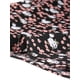 thumbnail image 5 of Blusas de mujer con volantes de manga corta floral con cuello simulado y volantes Negro Floral XL, 5 of 6