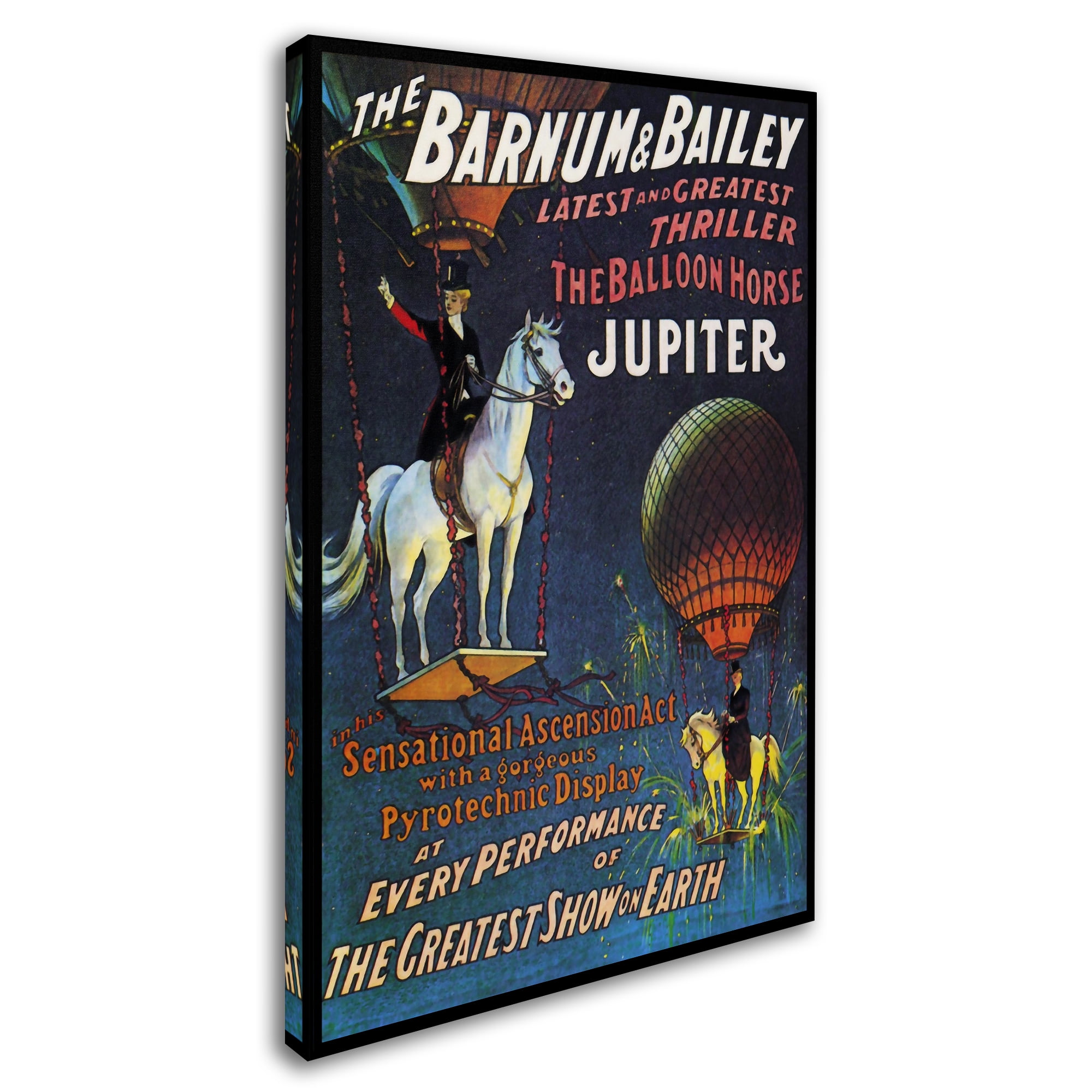Trademark Fine Art 'Circus 14' Canvas Art by Vintage Lavoie