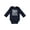 Navy, variant on Future Jet Skier Water Sports Skiing Boys or Girls Long Sleeve Baby Bodysuit