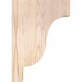 thumbnail image 3 of 3 1/2"W x 10"D x 14"H Newport Smooth Corbel, Douglas Fir, 3 of 9
