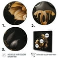 thumbnail image 3 of Designart Chic Black And Gold Perfume Bottle VII Canvas Wall Art, 3 of 5