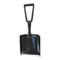 thumbnail image 2 of Cinvoph Folding Snow Shovel With D-shaped Handle Heavy-Duty 9.5" Blade Snow Ice Removal Tool for Driveways, Sidewalks & Winter Maintenance 25"x9.5" Black, 2 of 7