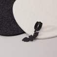 thumbnail image 3 of Halloween Stainless Steel Black Bat Ear Buckle Jewelry, 3 of 5