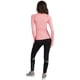 thumbnail image 2 of Trespass - Camiseta de manga larga modelo Welina para mujer (Coral Neón Jaspeado), 2 of 4