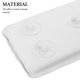 thumbnail image 3 of 1 almohada de esponja para bañera, cojín de bañera, almohada de spa para soporte de cabeza, hombros y cuello (blanco), 3 of 8