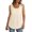 Beige, variant on XFLWAM Womens Tank Tops Crewneck Sleeveless Cami Shirts Loose Fit Casual Summer Blouses for Women