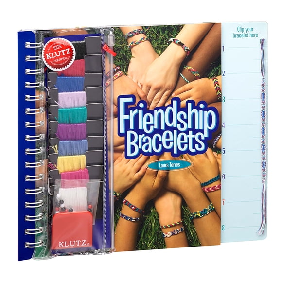 Pulseras Craft Kit Klutz Friendship, multicolor, para niños mayores de 8 años