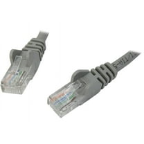 Belkin 15' Cat5e RJ45/RJ45 Snagless Duplex Patch Cable Gray A3L791-15-S