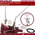 thumbnail image 1 of American Shifter  TH200 Shifter Kit Chrome 23 in. E Brake Cable Clamp Clevis Dipstick for DD455, 1 of 1