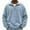 Z01-Light Blue, variant on Momasggi Quarter Zip Sweatshirts for Men Big and Tall Long Sleeve Lapel Pullover Tops Loose Fit Drop Shoulder Sweatshirts Oversized Sweatshirt Black 3XL