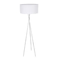 thumbnail image 4 of Cason 1 light Silver and White shade Floor lamp, 4 of 5