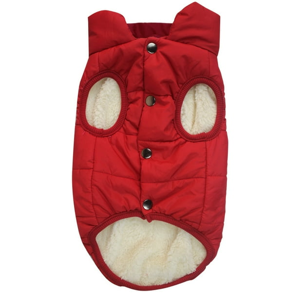 Fleece and Lining Extra Warm Dog Hoodie in Winter,Small Dog Jacket