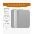 thumbnail image 3 of Protector Cubre Colchón Impermeable color gris, 3 of 4