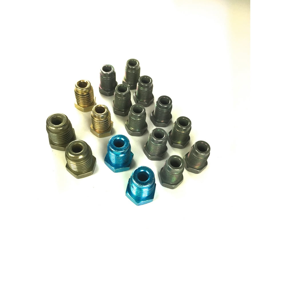 Metric Brake Line Fitting Kit for 3/16" Tube. (ISO/Bubble Flare