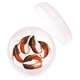 thumbnail image 1 of Eigraketly Accesorios de pesca ligeros y compactos para cualquier momento, cebo de conejo, cebo de pez de peluche, cebo Luya Pescar Naranja 6 piezas doce, 1 of 6