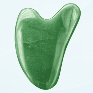 Gua Sha Massage Tool for Facial and Body Massage, Jade Gua Sha Tool Green Aventurine, Gua Sha Stones and Lymphatic Drainage Tool
