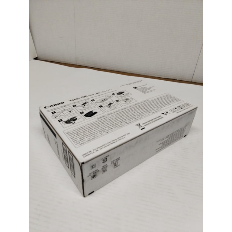 Canon T08 Black Laser Toner Cartridge (3010C005AA) - Walmart.com
