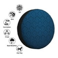 thumbnail image 4 of Yiaed Dark Blue Print Print Tire Wheel Cover, tire covers for trailers,rv wheel covers,rv tire covers, camper tire covers,tire covers for cars-14 inch, 4 of 6