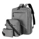 thumbnail image 2 of Xihbxyly Artículos Por Menos de $10 Mochila de Moda de Tres Piezas, Mochila para Hombre, de Negocios, con Carga Usb, para Ordenador Portátil, Perno para Estudiantes de Alta Capacidad, 2 of 7