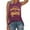 Purple, variant on Tank Tops Womens Loose Fit Summer Graphic Sleeveless Graphic Tee Shirts Top