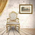 thumbnail image 3 of Francis Towne 24x17 Gold Ornate Framed and Double Matted Museum Art Print Titled - New Radnor, 3 of 4
