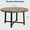 Retro gray, variant on 47 Inch Round Industrial Dining Table for 4-6, Wooden Kitchen Table with Sturdy Metal Frame(Only Table)