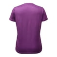 thumbnail image 2 of Playera Athletic Works para Mujer, Deportiva Manga Corta Morada Talla 2EG, 2 of 4