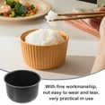 thumbnail image 4 of LRXIYODE 1Set Multiuse Rice Cooker Inner Pot Nonstick Aluminum Alloy Cooking Pot Black, 4 of 5