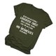thumbnail image 2 of Camiseta con el alfabeto para mujer con cita peculiar, cuello redondo, mangas cortas, verde OD, fuente blanca, XXL Camiseta favorita para niños, 2 of 5