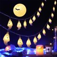 thumbnail image 1 of Txlixc Linternas de Halloween, decoración de fantasmas sonrientes Txlixc  moda, 1 of 5