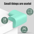 thumbnail image 2 of 4Pcs Proof Furniture Corner Protector Anti-collision Self-adhesive Table Desk Right Angle Sharp Edges Corner Guard Safety Bumper, 2 of 8