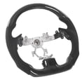 thumbnail image 1 of Flat Bottom Steering Wheel,Carbon Fiber Steering Wheel Antislip Steering Wheel D Type Steering Wheel Highly Versatile, 1 of 14