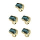 thumbnail image 1 of Anillo de dedo de cristal azul de turmalina Qarigey joyería exquisita ajustable, 1 of 6