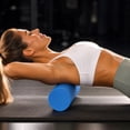 thumbnail image 5 of EVA Foam Solid Yoga Roller for Massage and Pilates, Durable Cylinder Design in Sky Blue or Pink, 30x9.5x9.5cm Size, Portable for Home Gym or Fitness Training, 5 of 6