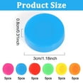 thumbnail image 2 of 30PCS round color magnetic buckle-3mm six colors, 2 of 8