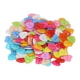 thumbnail image 1 of Sewing Buttons, Stylish Heart Shape 200 Pcs Heart Shaped Buttons  For DIY Crafts For Decoration For Sewing, 1 of 8