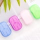 thumbnail image 5 of Xihbxyly Papel de Jabón Portátil, Pastillas de Jabón Tamaño Viaje, Solución Higiénica Práctica, Espuma Delicada, Efecto Hidratante, Apto para Todos, 20 Pastillas Por Paquete, Opciones Multicolor, 5 of 7